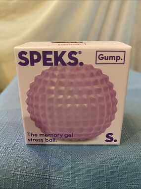 SPEKS Gump Purple Memory Gel Stress Ball - Kids Plush Stress Toy
